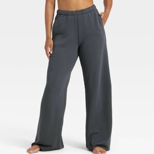 NEW wild fable Wide Leg Sweatpants in Charcoal Gray